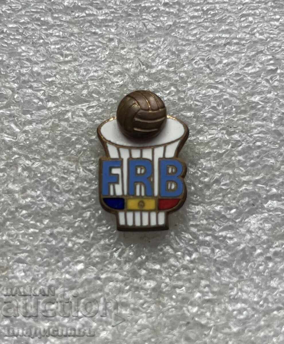 Vechi insignă Federația de Baschet România
