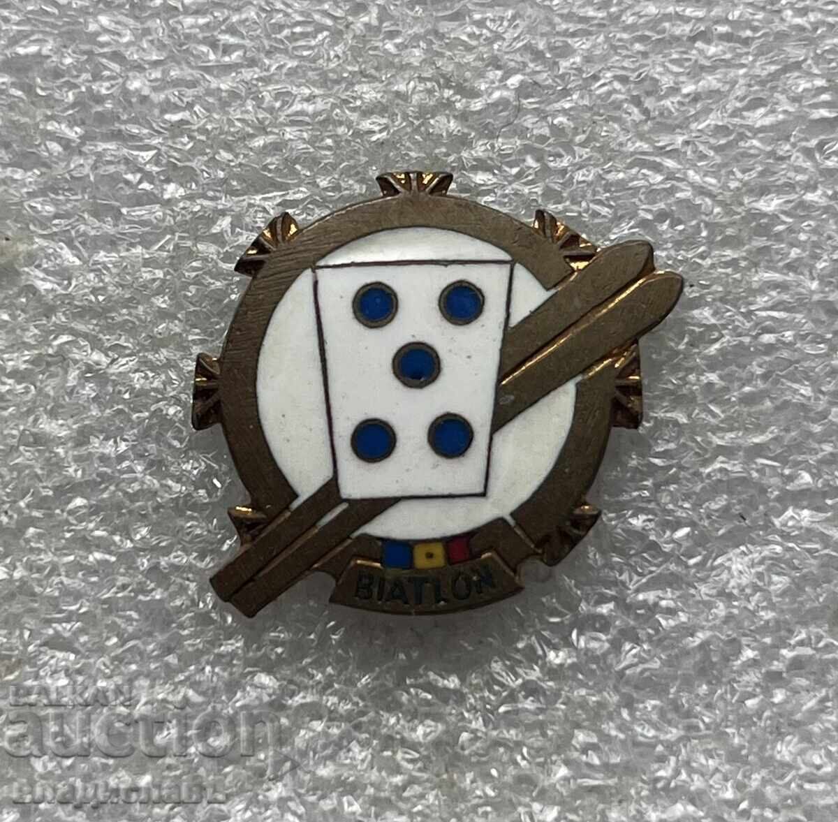 Παλαιό σήμα Ρουμανία Βιοαθλητική Ομοσπονδία Παλαιό σήμα Ρουμανία Βιοαθλητική Ομοσπονδία