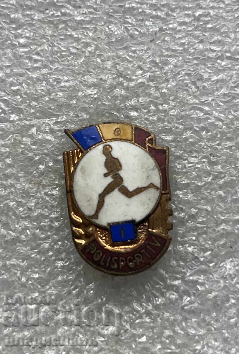 Old sports badge I category Romania Old sports badge I category Romania