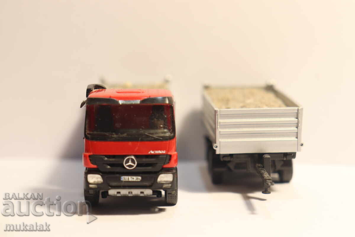 Livrarea HERPA 1/87 H0 MERCEDES CAMION BASCULANT MODEL Livrarea HERPA 1/87 H0 MERCEDES CAMION BASCULANT MODEL