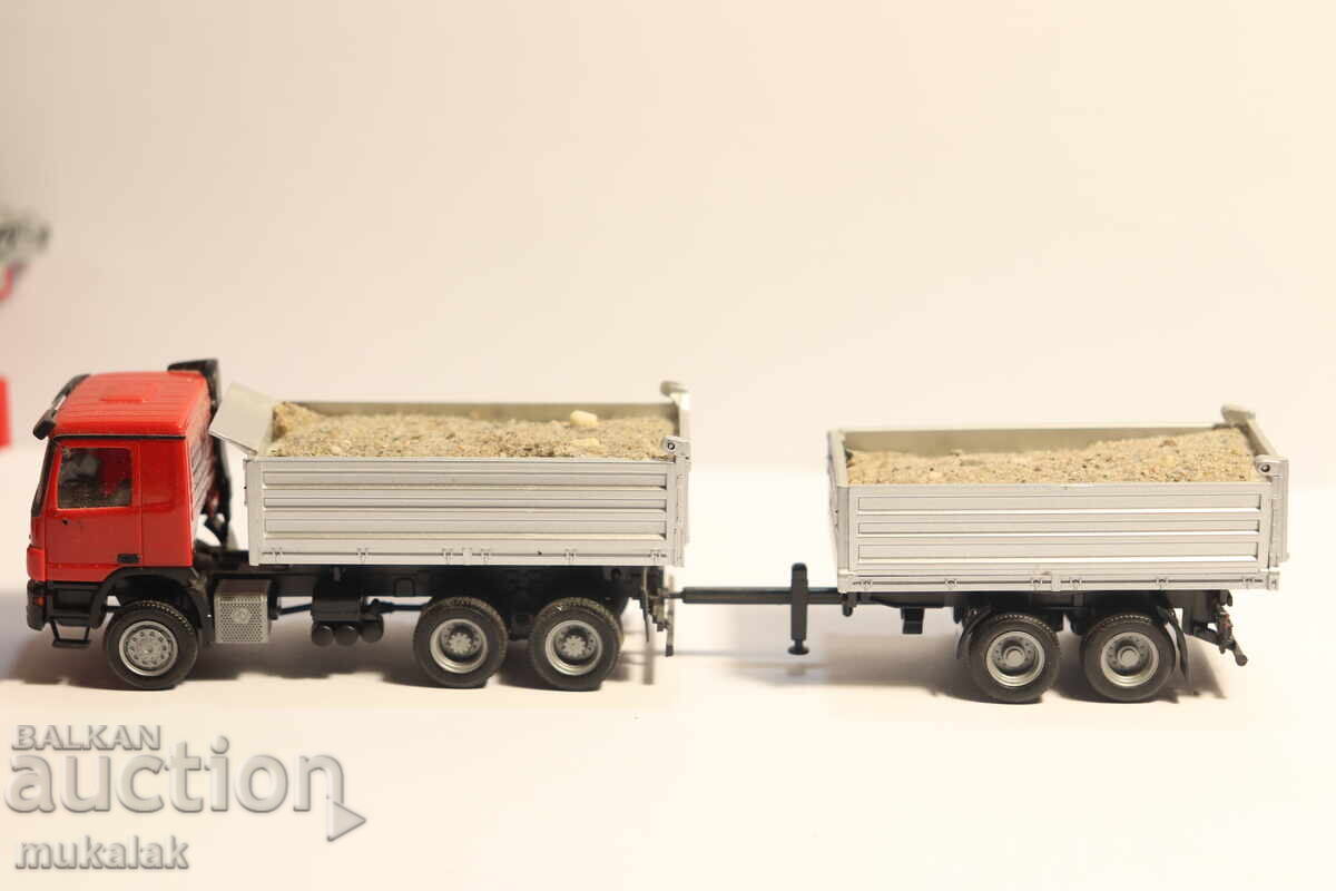 HERPA 1/87 H0 MERCEDES CAMION BASCULANT MODEL HERPA 1/87 H0 MERCEDES CAMION BASCULANT MODEL