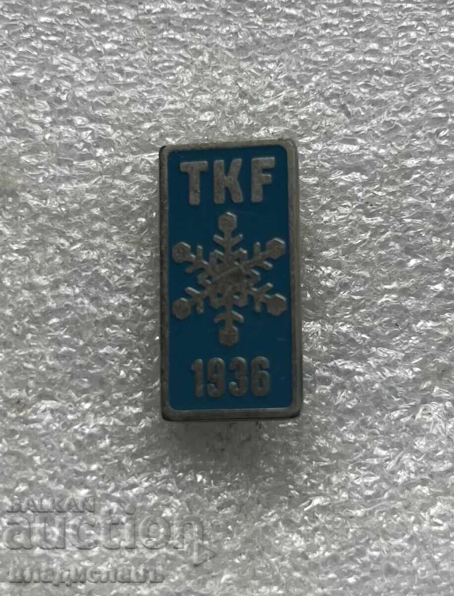 Old sports badge Turkey