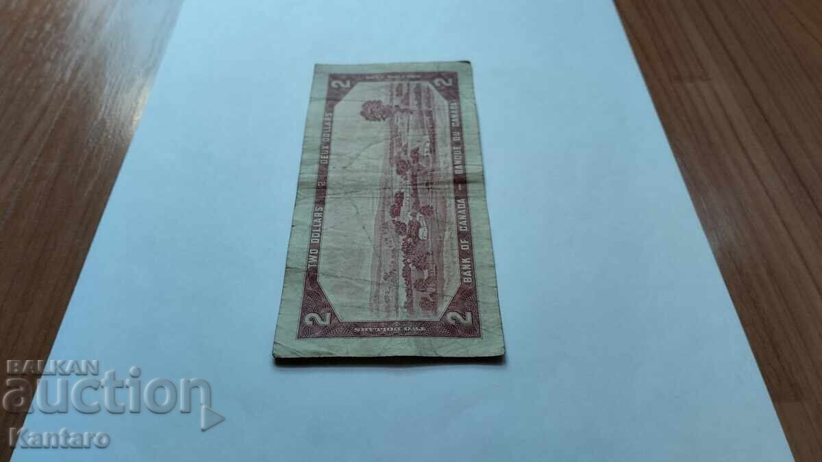 Banknote - CANADA - 2 dollars - 1954 - 6 Banknote - CANADA - 2 dollars - 1954 - 6