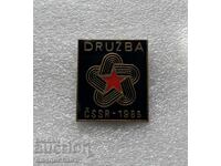 Czechoslovak Badge Friendship 1985 Warsaw Pact - Exercise