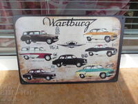Placă metalică mașină Wartburg modele automobile GDR