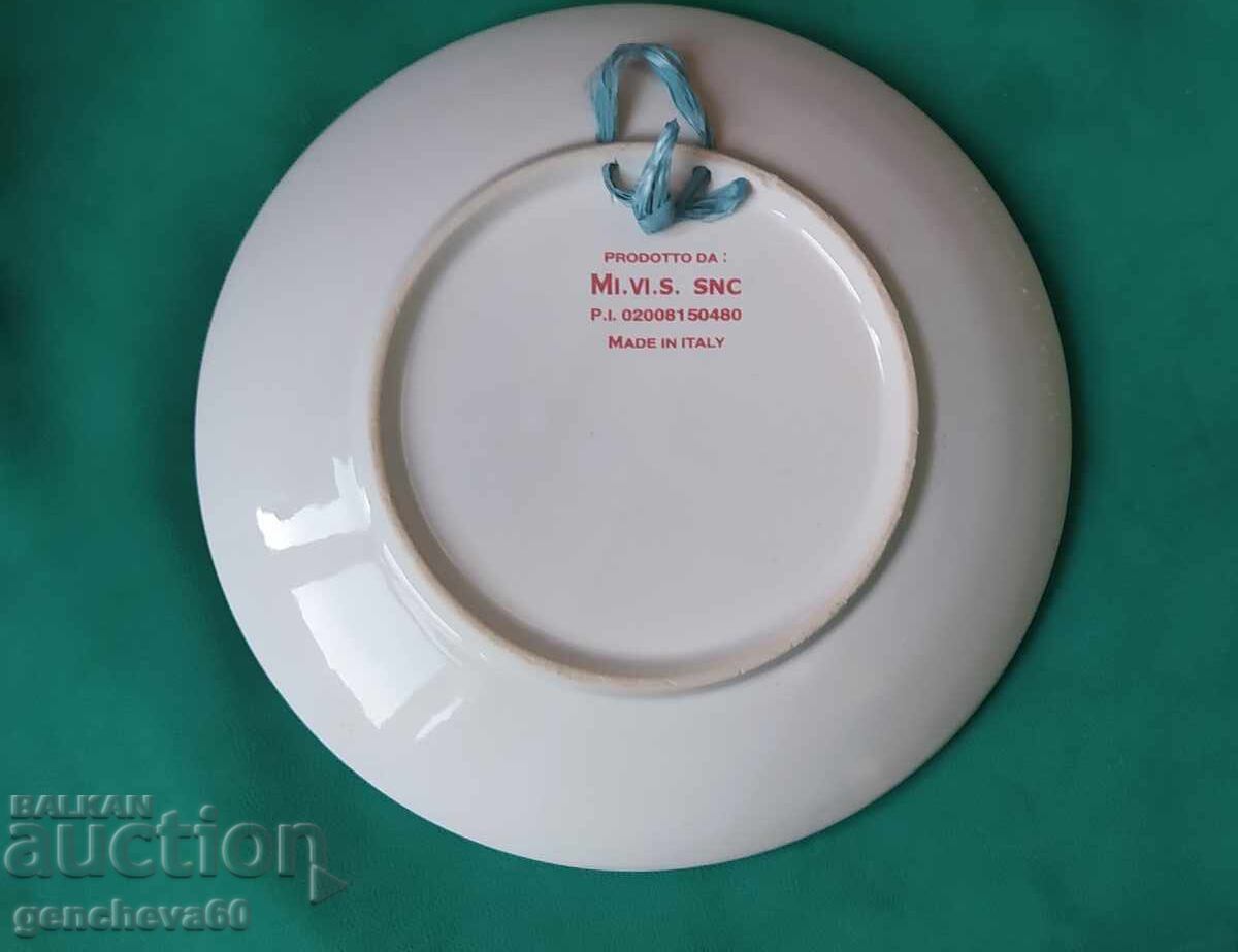 Licitație Farfurie decorativă din porțelan - Florența Licitație Farfurie decorativă din porțelan - Florența