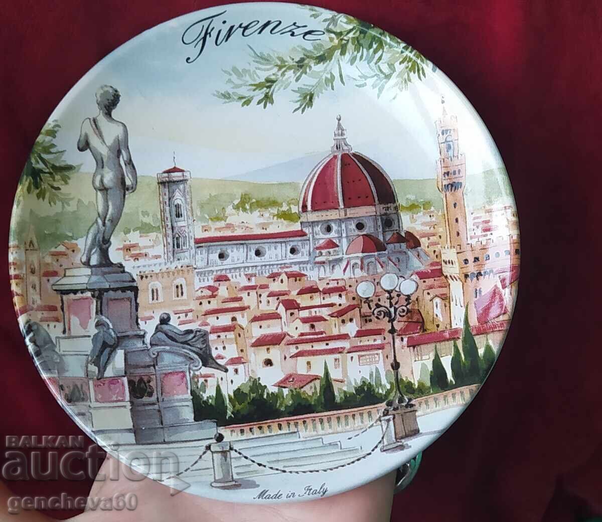 Παράδοση Διακοσμητικό πορσελάνινο πιάτο - Φλωρεντία