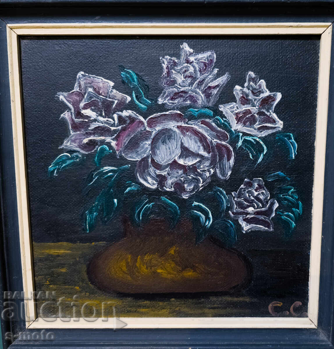 Sava Savov (1946 - 2006) Oil Paintings Still Life Sava Savov (1946 - 2006) Oil Paintings Still Life