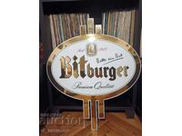 Plăcuță emailată de bere Bitburger