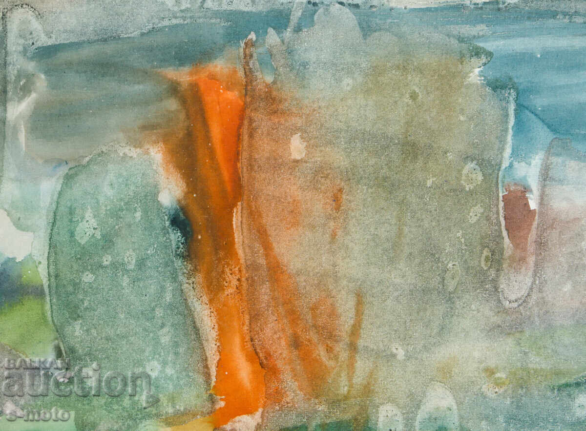 Доставка на Картина акварел абстрактен пейзаж Доставка на Картина акварел абстрактен пейзаж