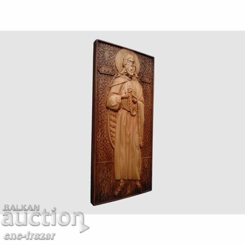 Доставка на Дърворезба икона св. Илия Доставка на Дърворезба икона св. Илия