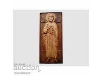 Ξυλόγλυπτη εικόνα Αγίου Ηλία