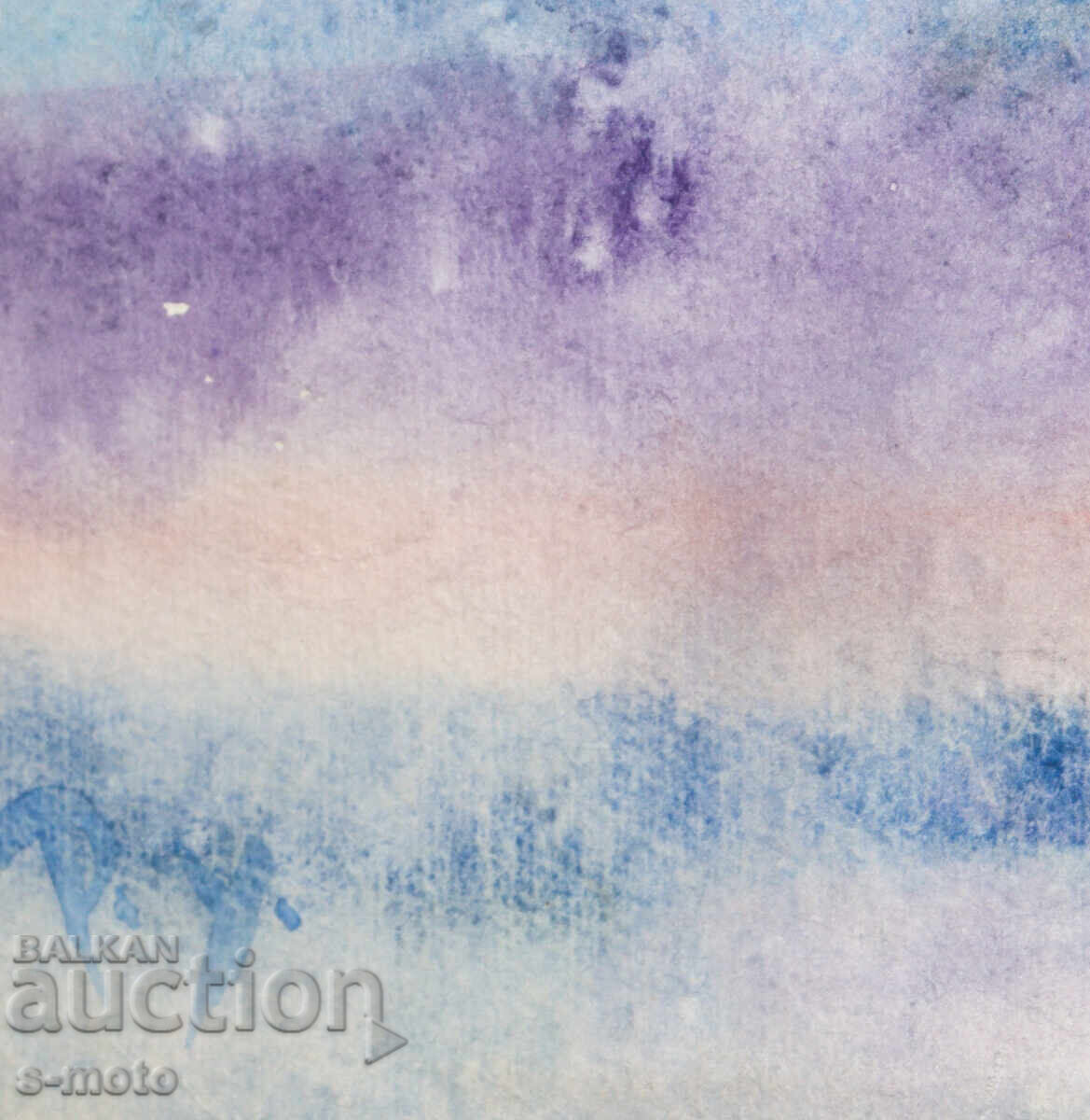 Доставка на Картина акварел морски пейзаж Доставка на Картина акварел морски пейзаж