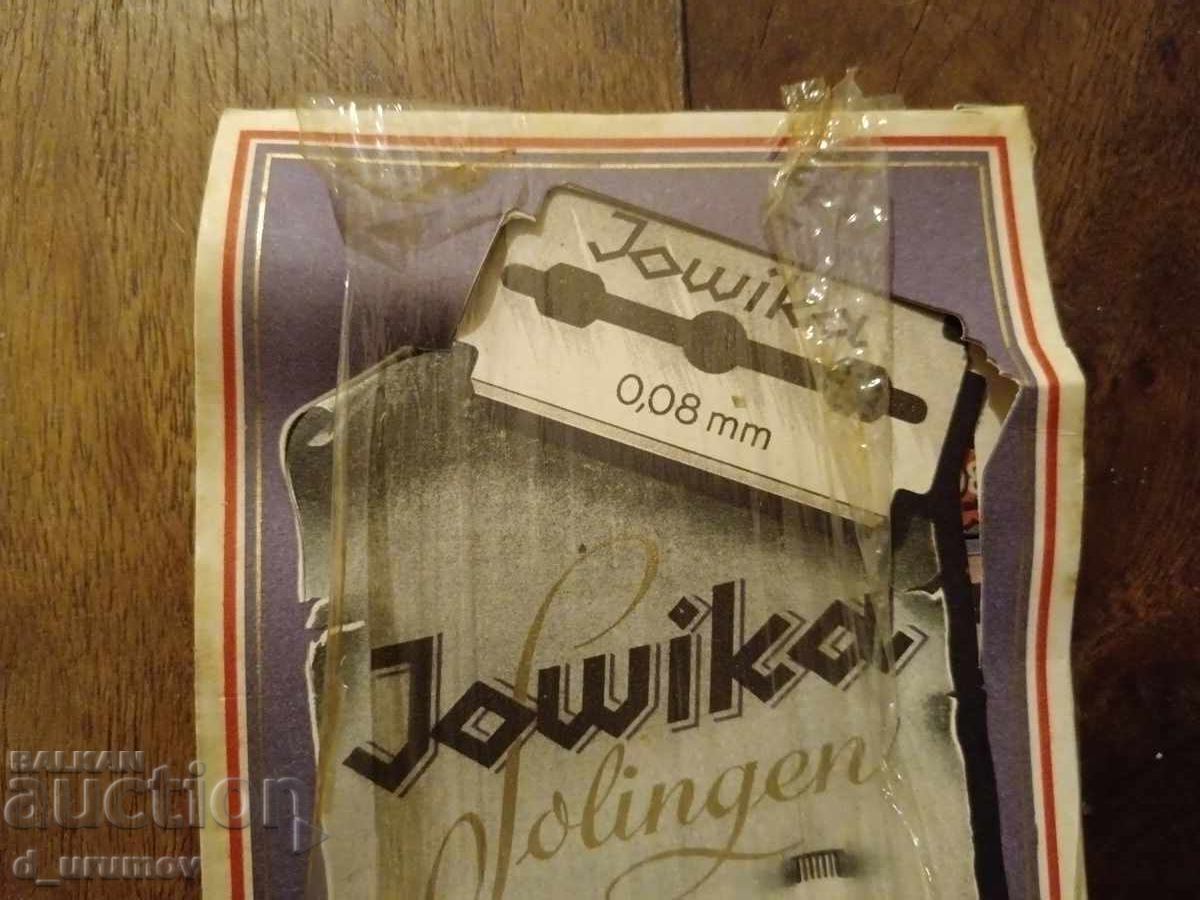 Παράδοση Παλιό πακέτο ξυραφάκια Jowika Solingen – 100 τμχ. RRR Παράδοση Παλιό πακέτο ξυραφάκια Jowika Solingen – 100 τμχ. RRR