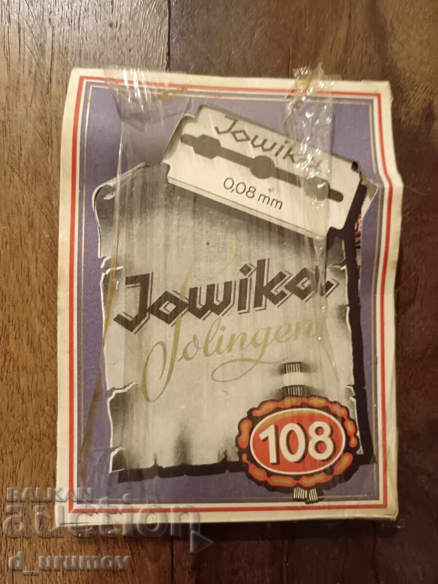 Παλιό πακέτο ξυραφάκια Jowika Solingen – 100 τμχ. RRR Παλιό πακέτο ξυραφάκια Jowika Solingen – 100 τμχ. RRR