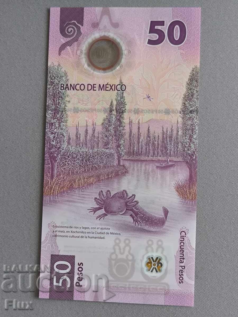 Παράδοση Τραπεζογραμμάτιο - Μεξικό - 50 πέσος UNC | 2021 Παράδοση Τραπεζογραμμάτιο - Μεξικό - 50 πέσος UNC | 2021