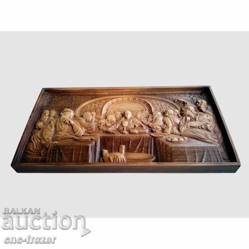 Delivery of Woodcarving "The Last Supper" Delivery of Woodcarving "The Last Supper"