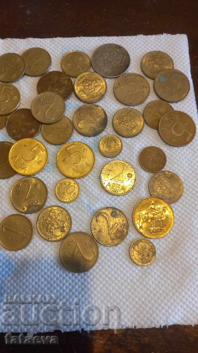 Λοτ Βουλγαρία Νομίσματα, καλά και πολύ καλά με τιμή 0.01 BGN | € 0.01 Λοτ Βουλγαρία Νομίσματα, καλά και πολύ καλά με τιμή 0.01 BGN | € 0.01