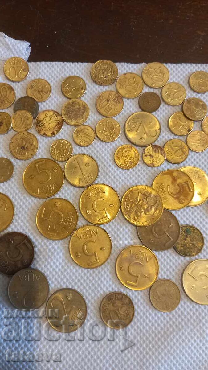 Λοτ Βουλγαρία Νομίσματα, καλά και πολύ καλά - 5 Λοτ Βουλγαρία Νομίσματα, καλά και πολύ καλά - 5