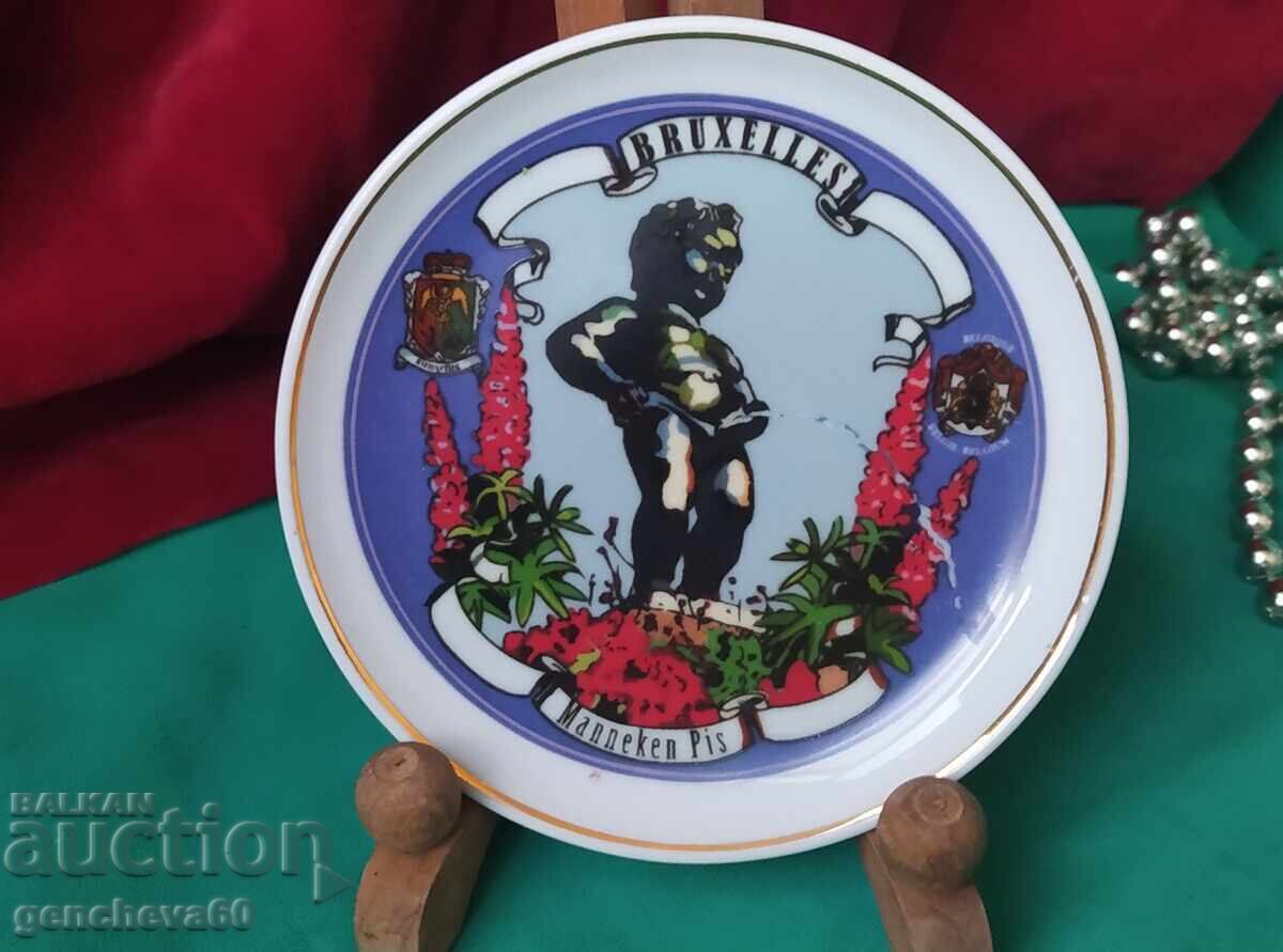 Farfurie decorativă - Bruxelles/Belgia Farfurie decorativă - Bruxelles/Belgia