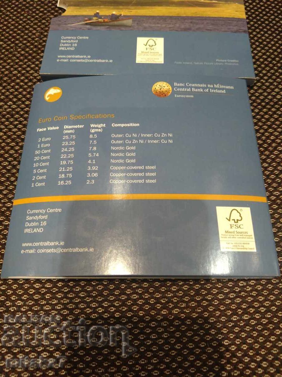 Παράδοση Σετ Ευρωνομισμάτων 2011, Ιρλανδία Παράδοση Σετ Ευρωνομισμάτων 2011, Ιρλανδία