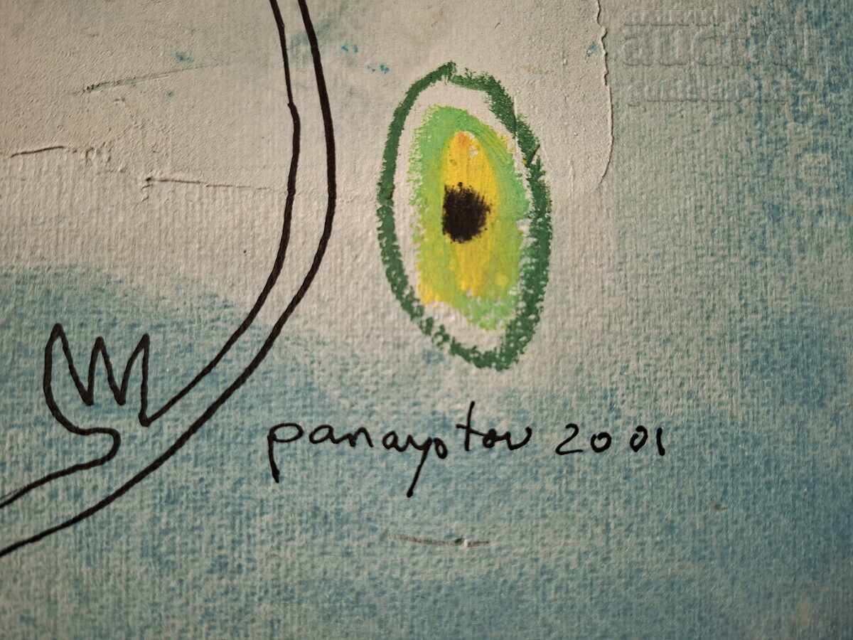 Delivery of Painting "Vive le Roi", artist Nikolai Panayotov, 2001 Delivery of Painting "Vive le Roi", artist Nikolai Panayotov, 2001