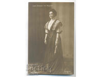 Old original postcard Queen Eleonora