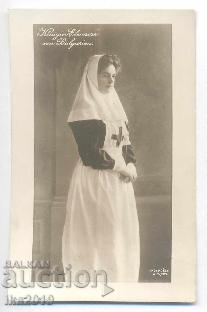 Old original postcard Queen Eleonora Old original postcard Queen Eleonora