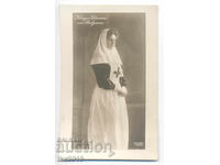 Old original postcard Queen Eleonora