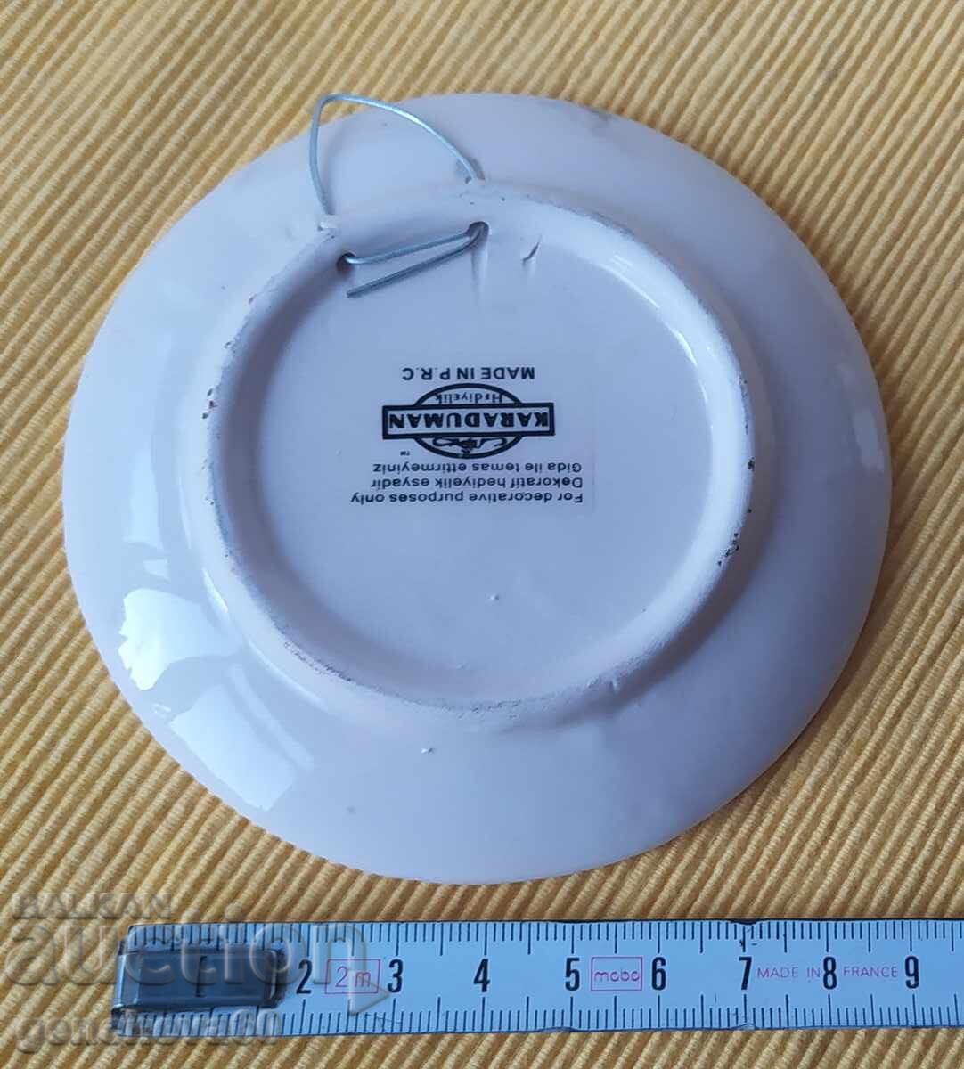 Licitație Farfurie 3D de colecție pentru decorație Sfânta Sofia/Istanbul Licitație Farfurie 3D de colecție pentru decorație Sfânta Sofia/Istanbul