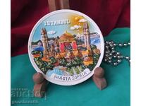 Farfurie 3D de colecție pentru decorație Sfânta Sofia/Istanbul