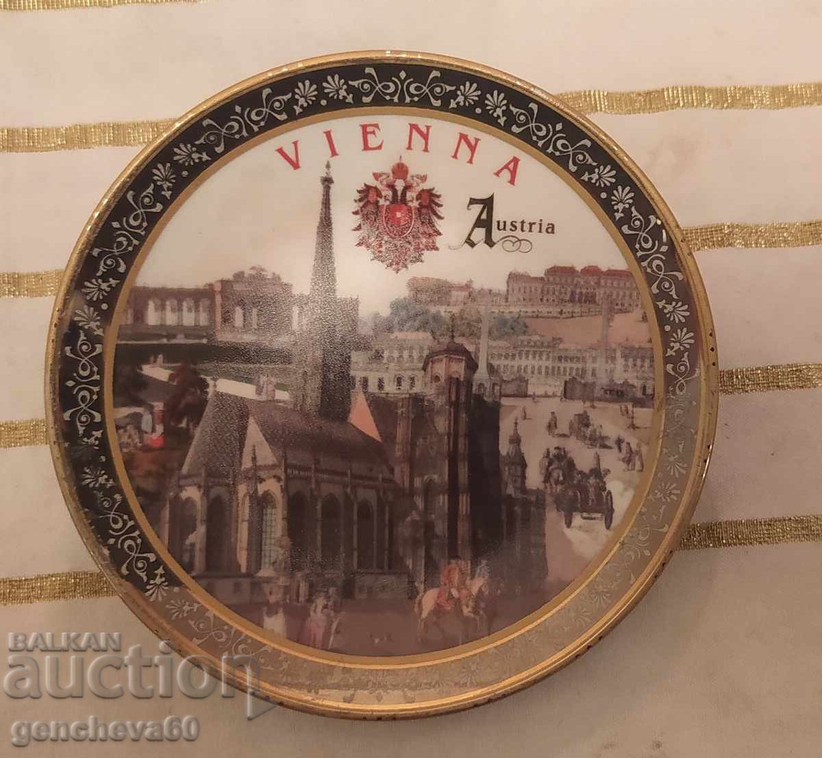 Farfurie de colecție pentru perete - porțelan Viena/Austria - 7