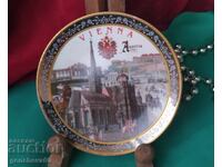 Farfurie de colecție pentru perete - porțelan Viena/Austria