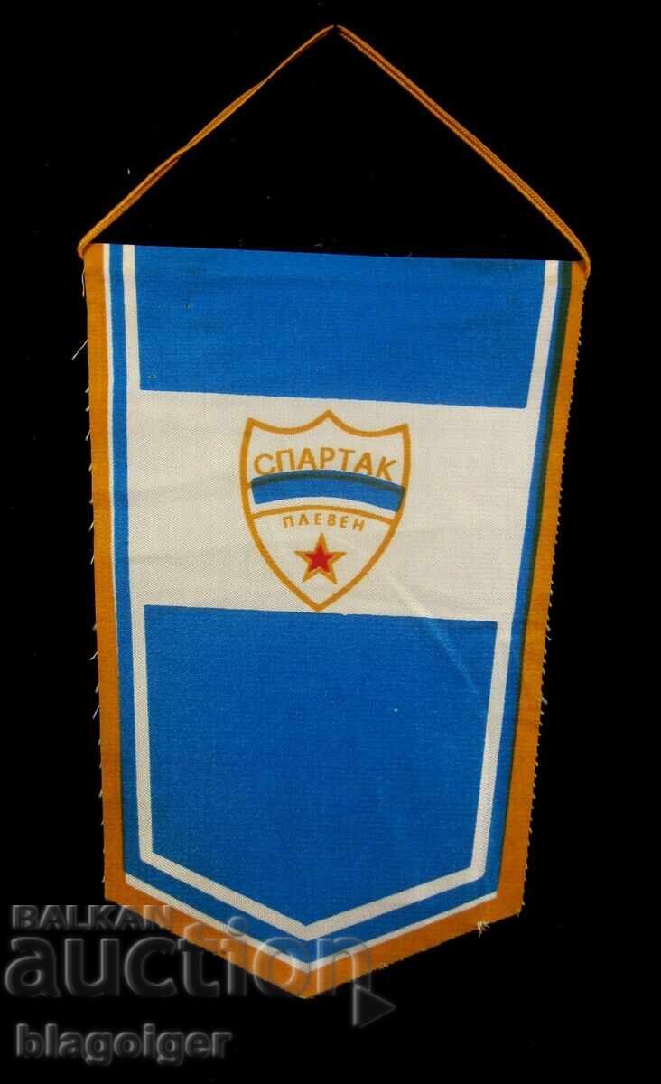 Παλιό ποδοσφαιρικό σημαιάκι - Π.Σ. ΣΠΑΡΤΑΚ ΠΛΕΒΕΝ Παλιό ποδοσφαιρικό σημαιάκι - Π.Σ. ΣΠΑΡΤΑΚ ΠΛΕΒΕΝ