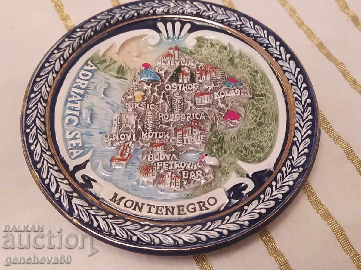 Licitație Farfurie ceramică decorativă - Muntenegru