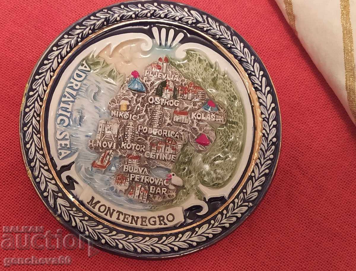 Παράδοση Διακοσμητικό κεραμικό πιάτο - Μαυροβούνιο