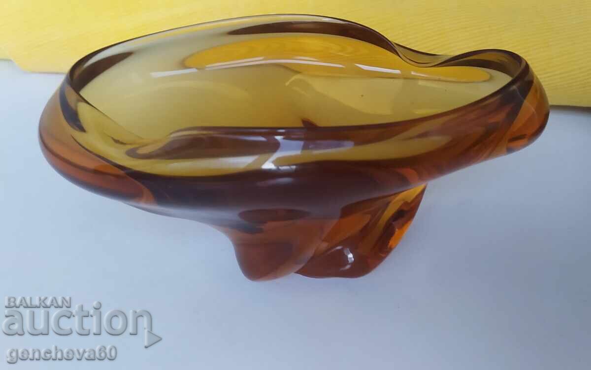 Vintage Murano Crystal Ashtray with price 60.00 BGN | € 30.68 Vintage Murano Crystal Ashtray with price 60.00 BGN | € 30.68
