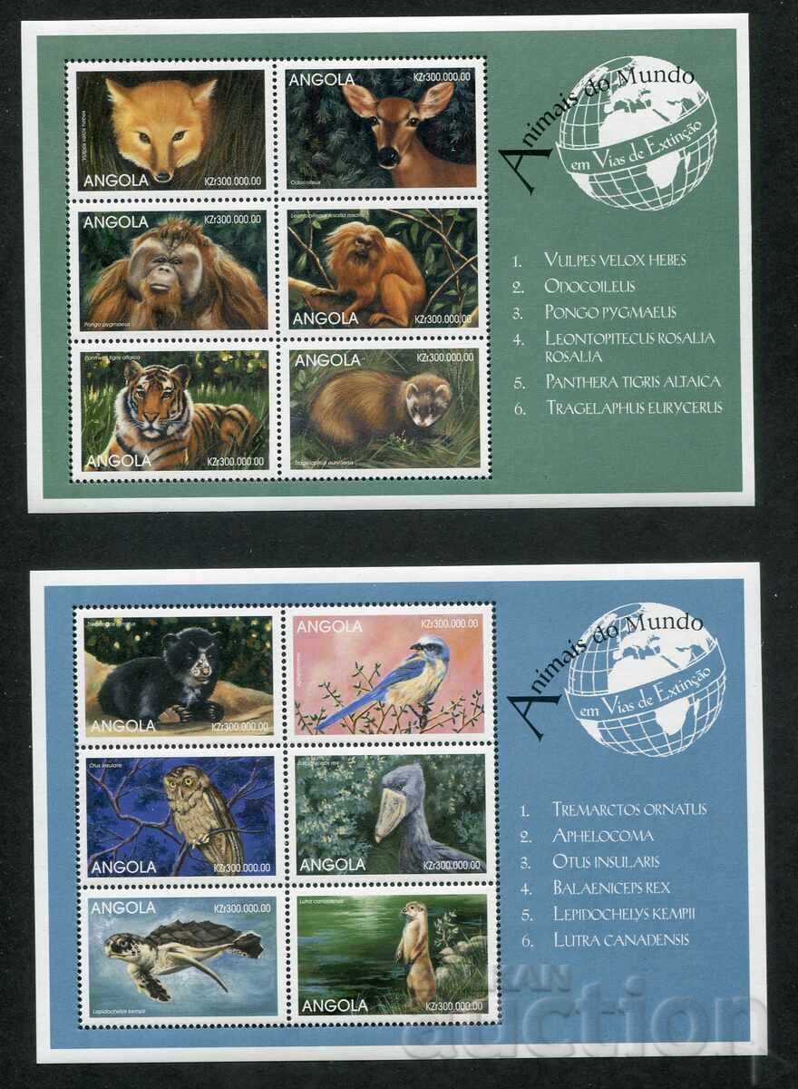 Angola 1999. MnH - Fauna, wild animals, birds, marine fauna Angola 1999. MnH - Fauna, wild animals, birds, marine fauna