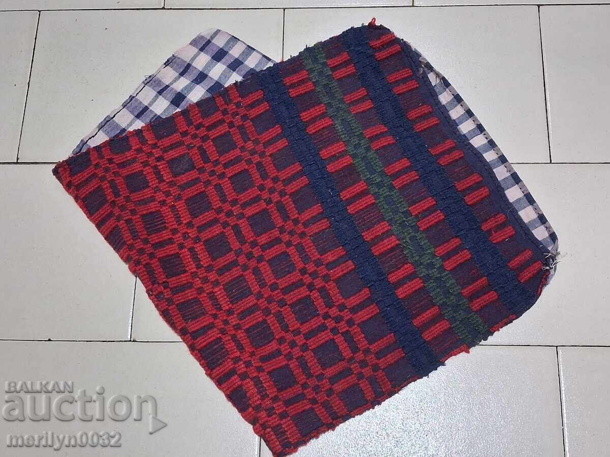 Παράδοση Παλιά υφαντή κεντητή κεντητή μαξιλαροθήκη