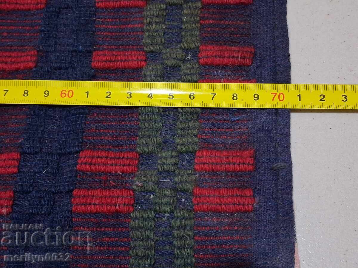 Παλιά υφαντή κεντητή κεντητή μαξιλαροθήκη - 5