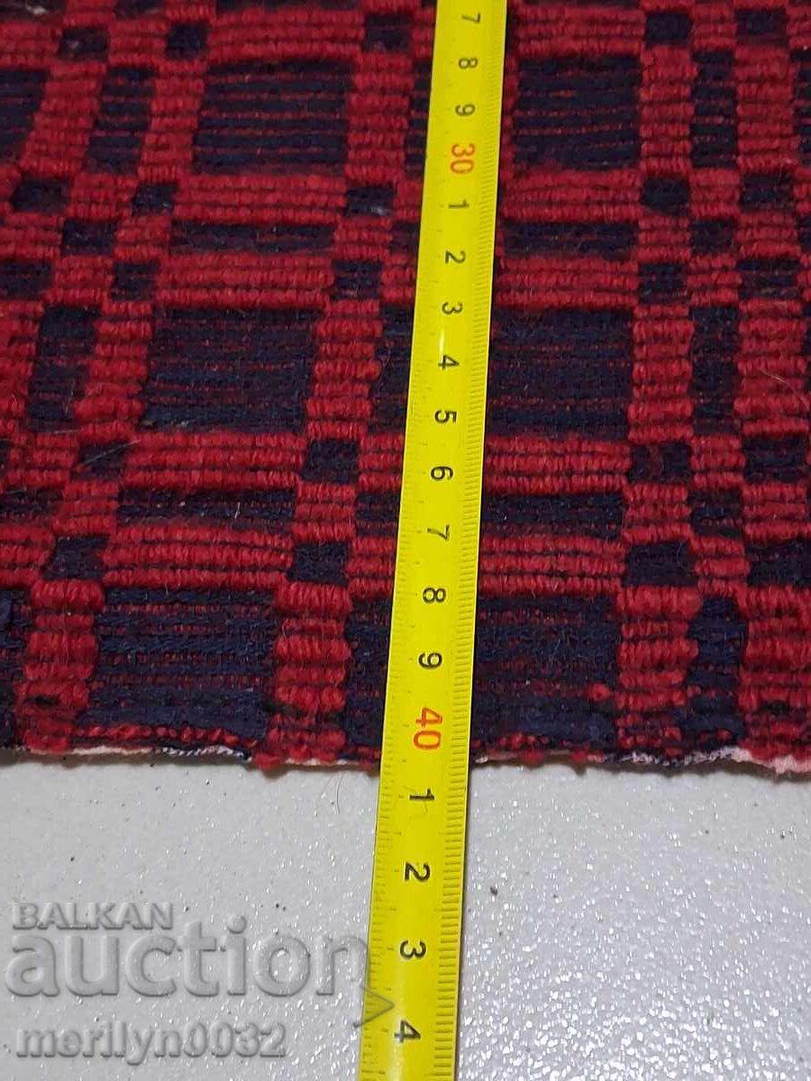 Παλιά υφαντή κεντητή κεντητή μαξιλαροθήκη - 6