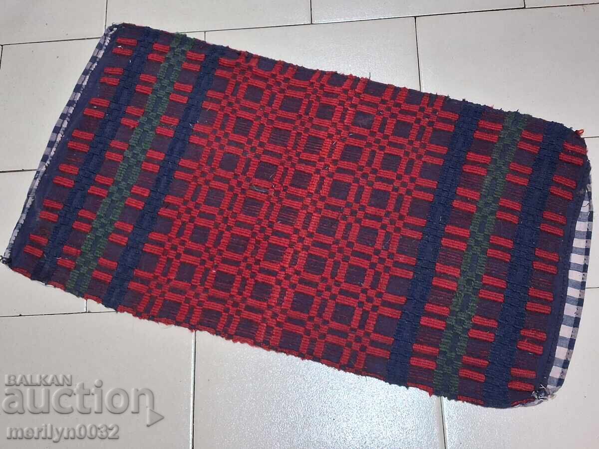 Παλιά υφαντή κεντητή κεντητή μαξιλαροθήκη - 7