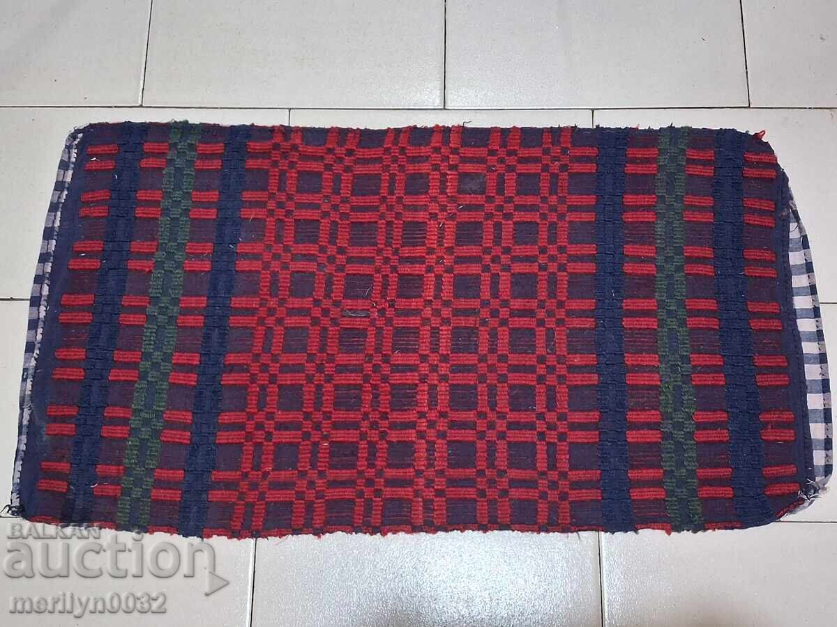 Παλιά υφαντή κεντητή κεντητή μαξιλαροθήκη