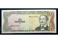 Δομινικανή Δημοκρατία, 1 πέσο 1988, UNC