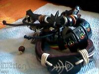 Beautiful leather bracelets