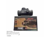 Lunetă cu punct roșu - Cobra 1x40RD - roșu/verde