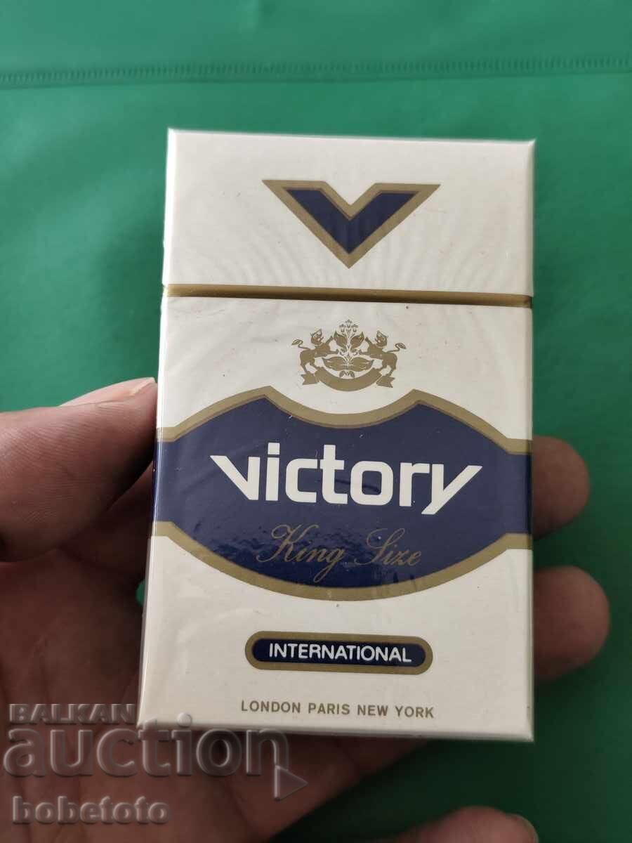 New pack of blue Victory cigarettes with price 40.00 BGN | € 20.45 New pack of blue Victory cigarettes with price 40.00 BGN | € 20.45