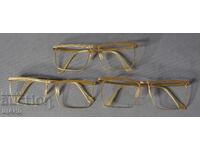 3 Стари позлатени рамки за очила