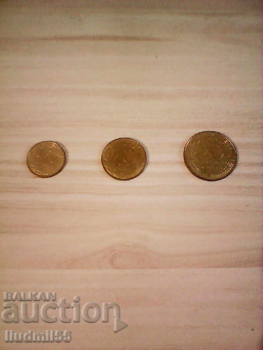 ФРАНЦИЯ 5 10 20 САНТИМА 1996/97 ФРАНЦИЯ 5 10 20 САНТИМА 1996/97