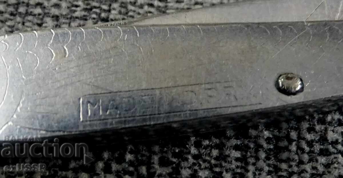 Old pocket knife fish Korean North Korea - 5